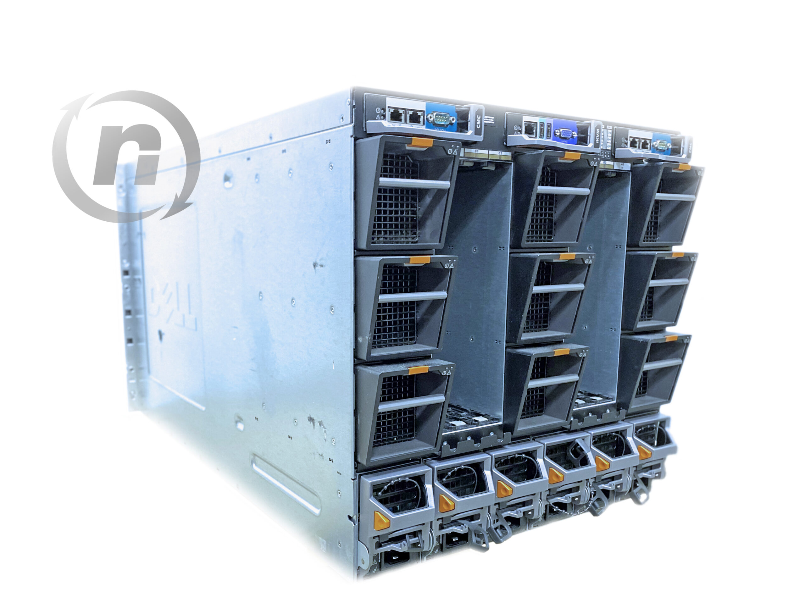 Dell PowerEdge M1000e Modular Blade Enclosure Chassis Revolving Networks
